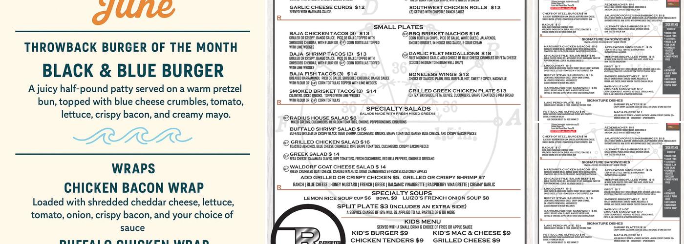 Radius Menu