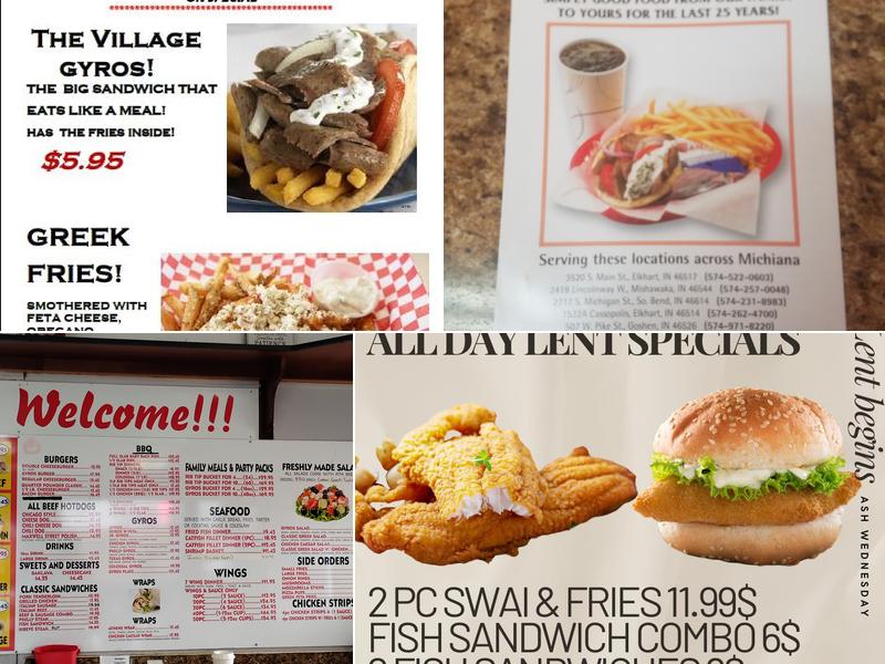 King Gyros Goshen Menu