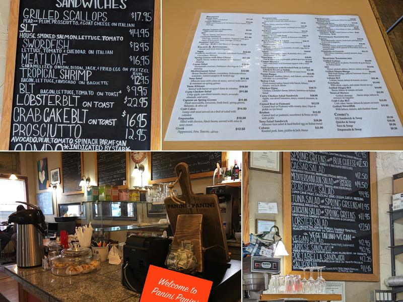Panini Panini Menu