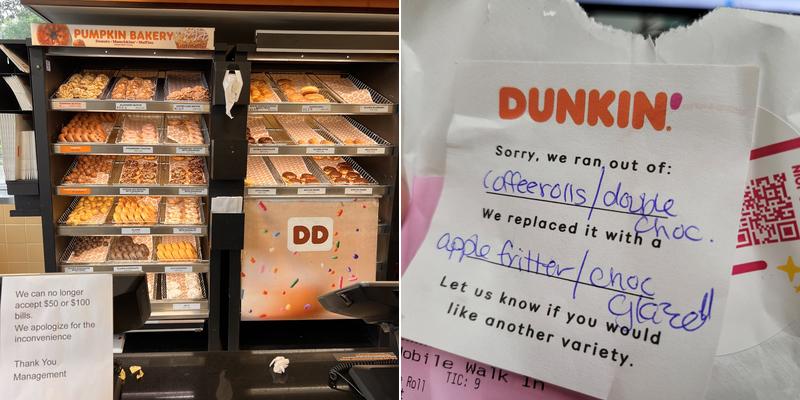 Dunkin' Menu