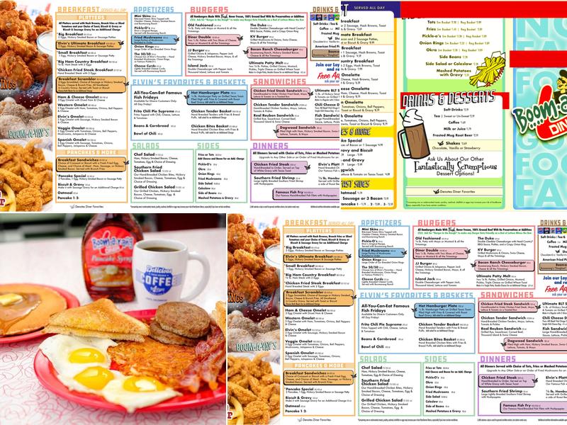 Boomarang Diner - Holdenville Menu
