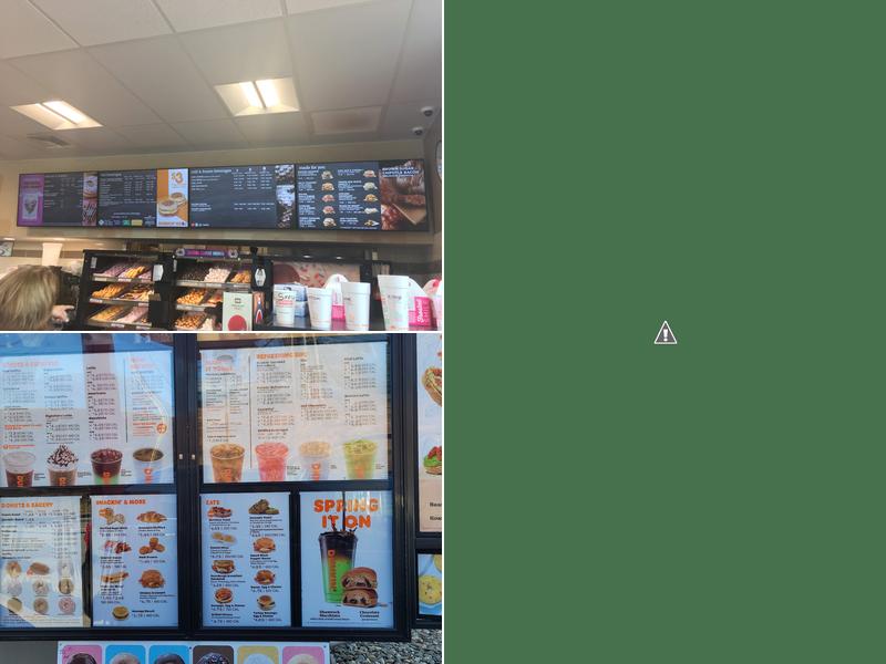 Dunkin' Menu