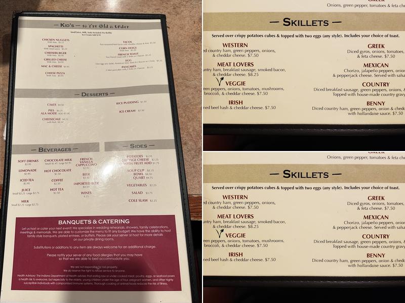Twelve Islands Menu