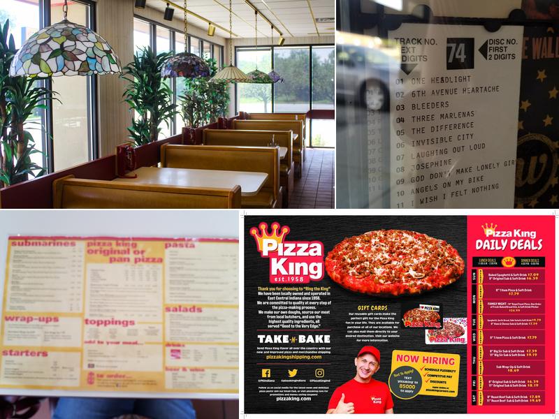 Pizza King Menu