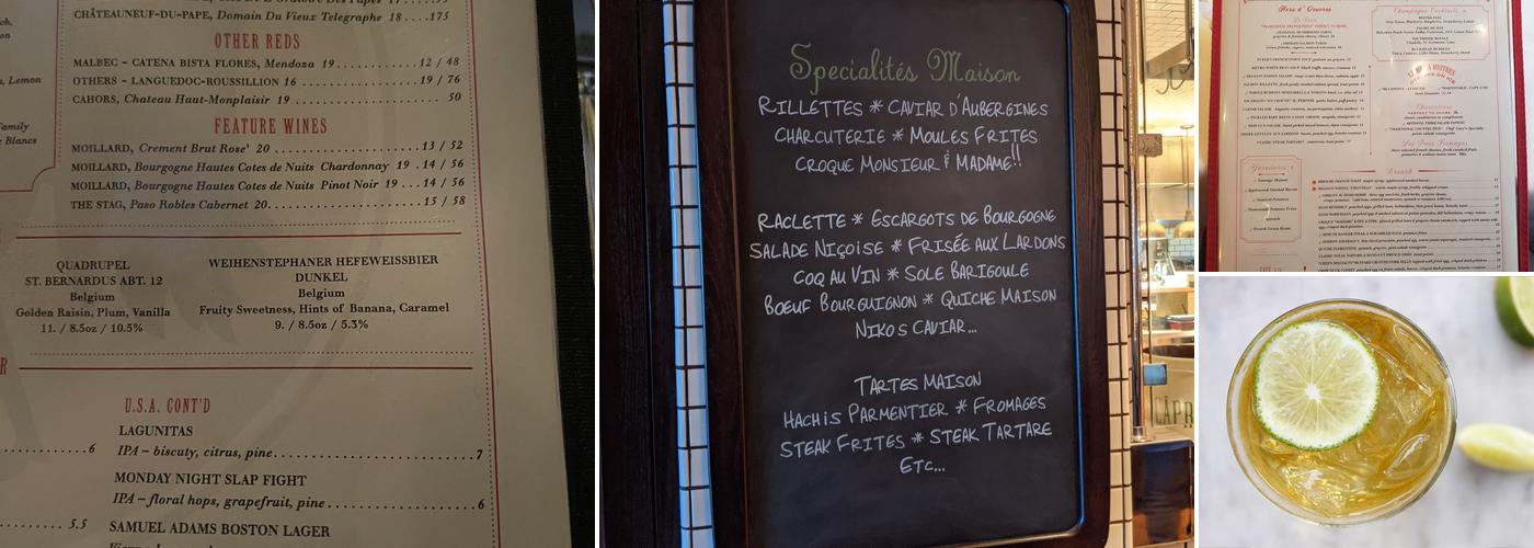 Bistro Niko Menu