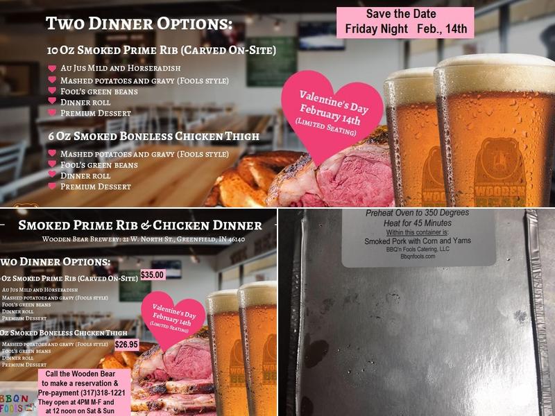 BBQ'n Fools Catering, LLC Menu