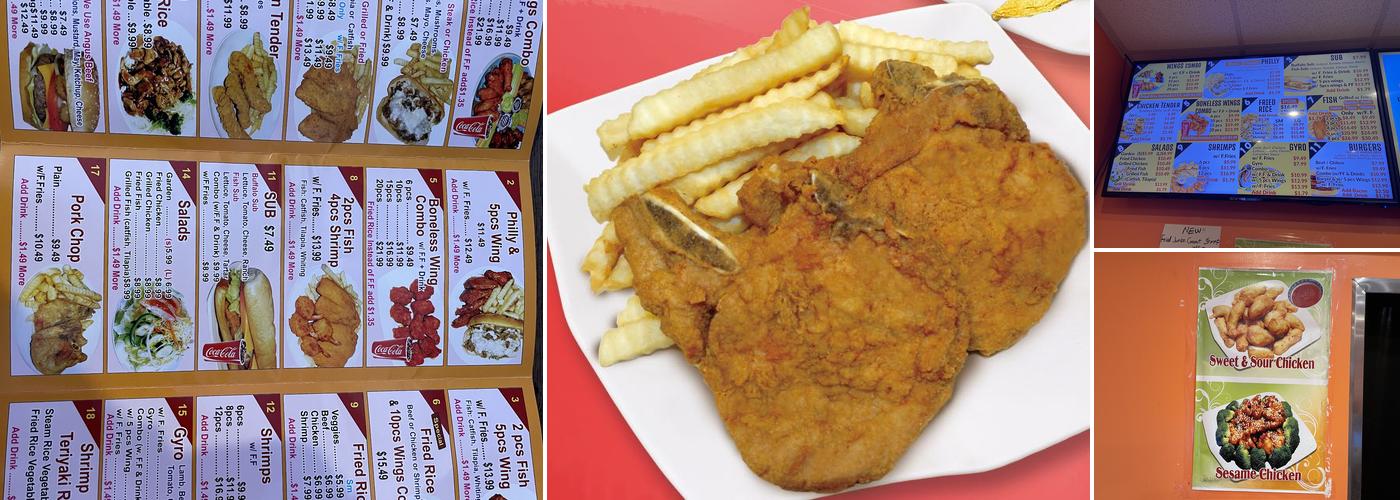 Golden Wings Menu