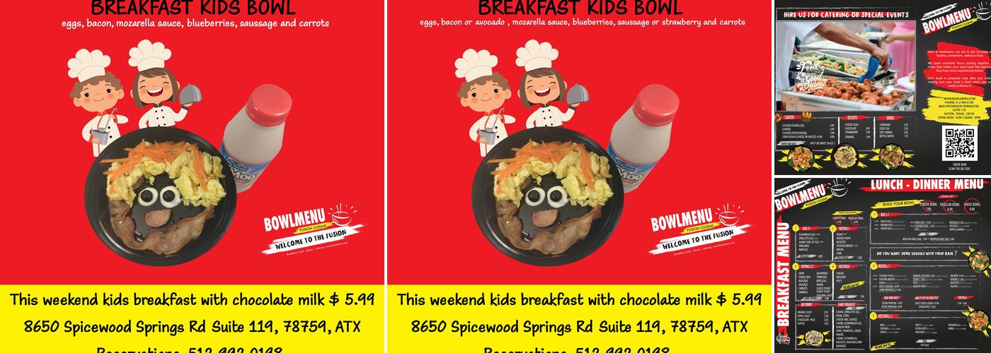 BowlMenu Menu