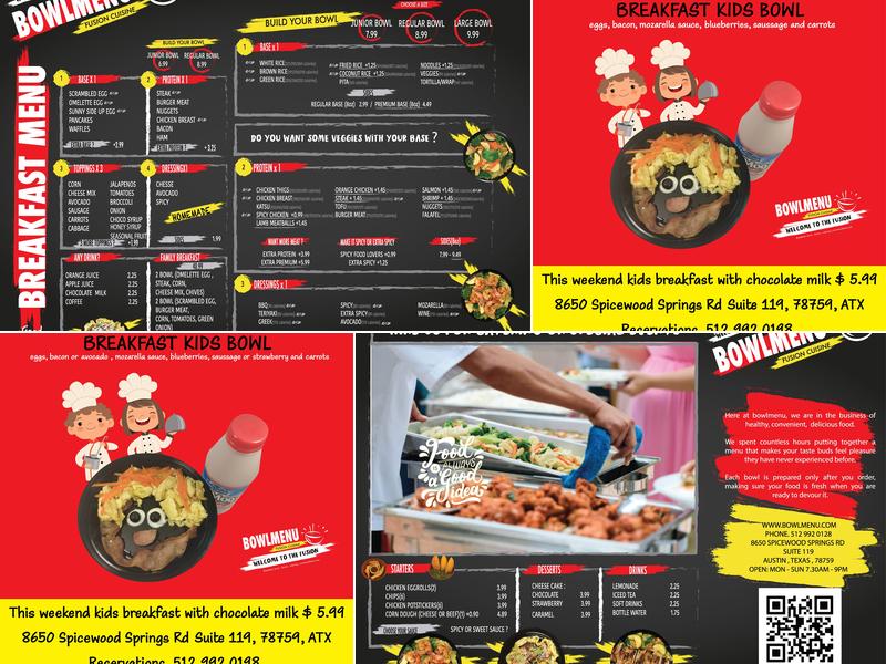BowlMenu Menu