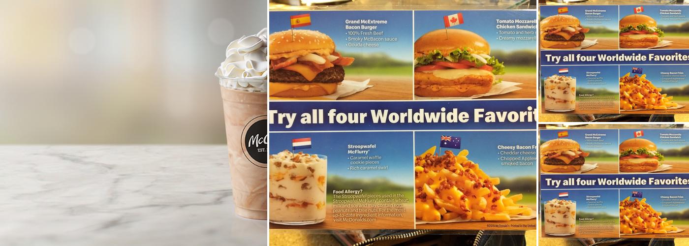 McDonald's Menu