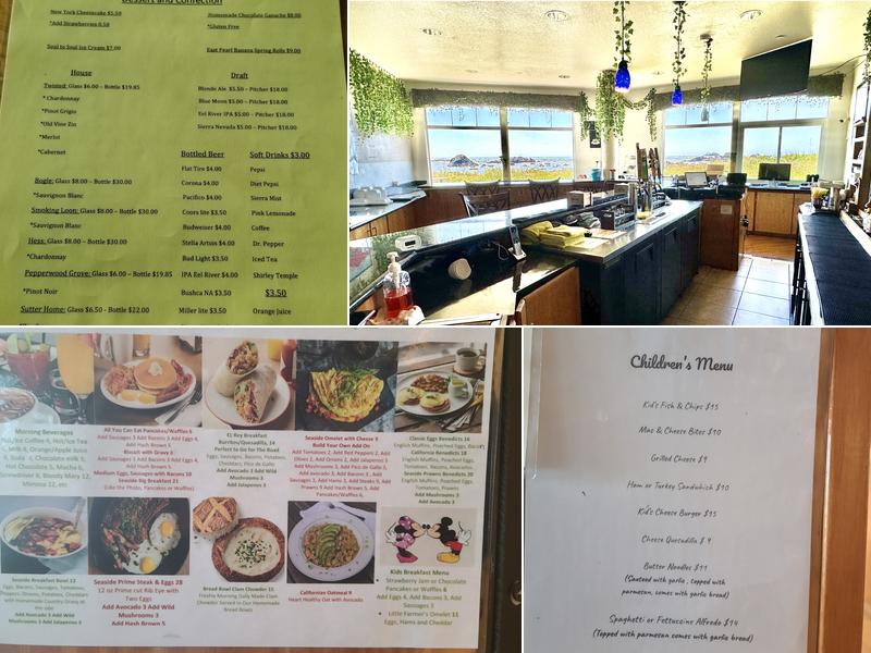 Seaside Restaurant & Bar Menu
