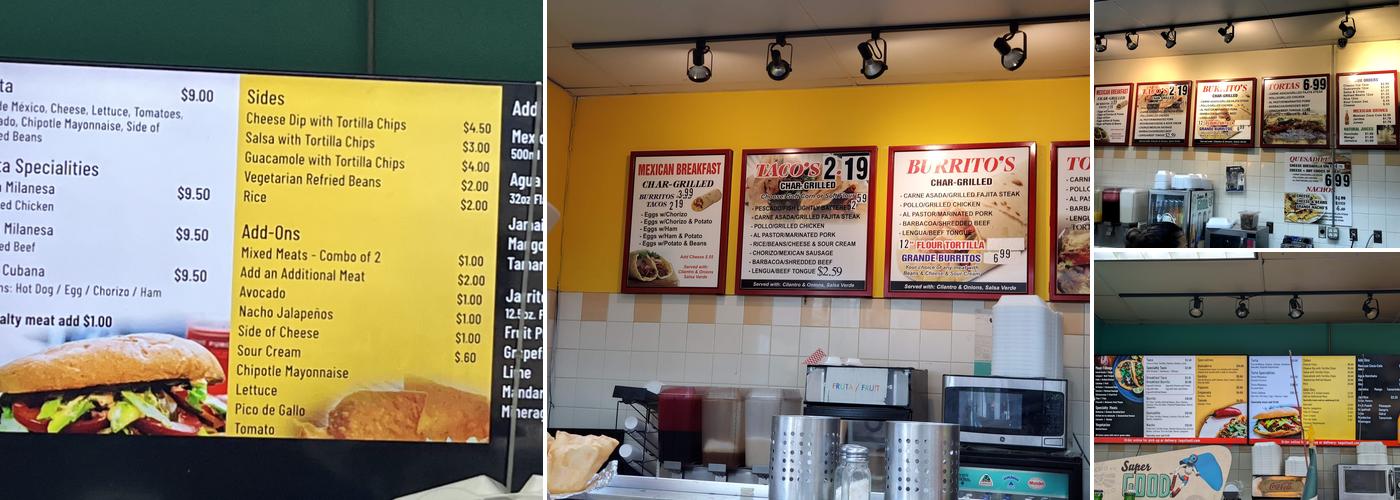 Taquito Express - Chamblee Menu