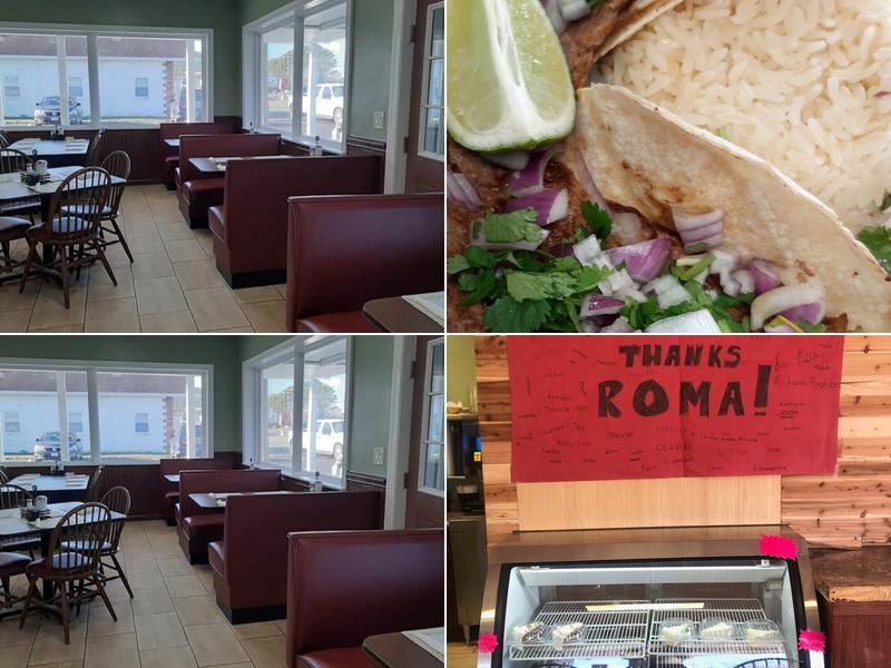 Roma’s Diner & Pizzeria 16075 Lankford Hwy, Bloxom