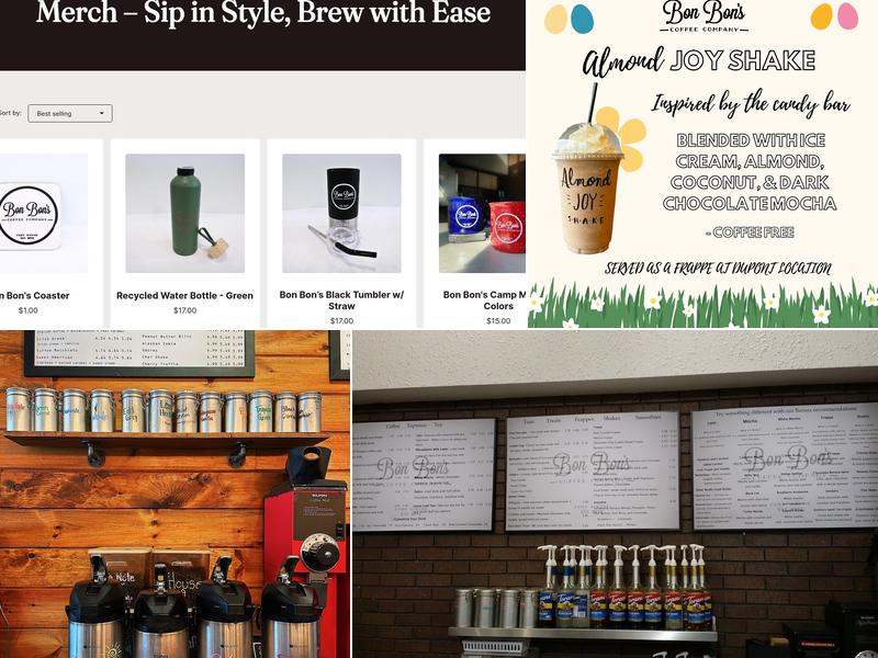 Bon Bon's Coffee - Purdue Fort Wayne Menu