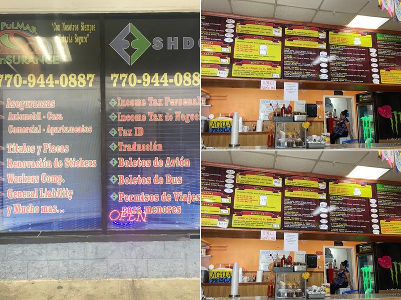 Taqueria Magaña Menu