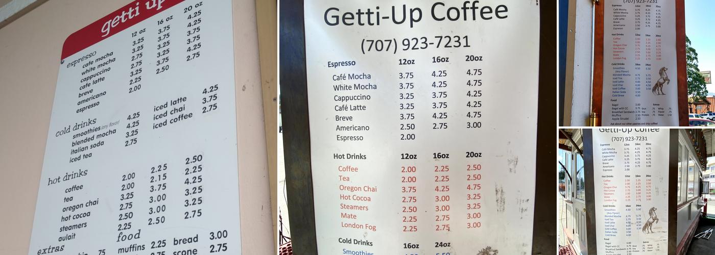 Getti Up Menu