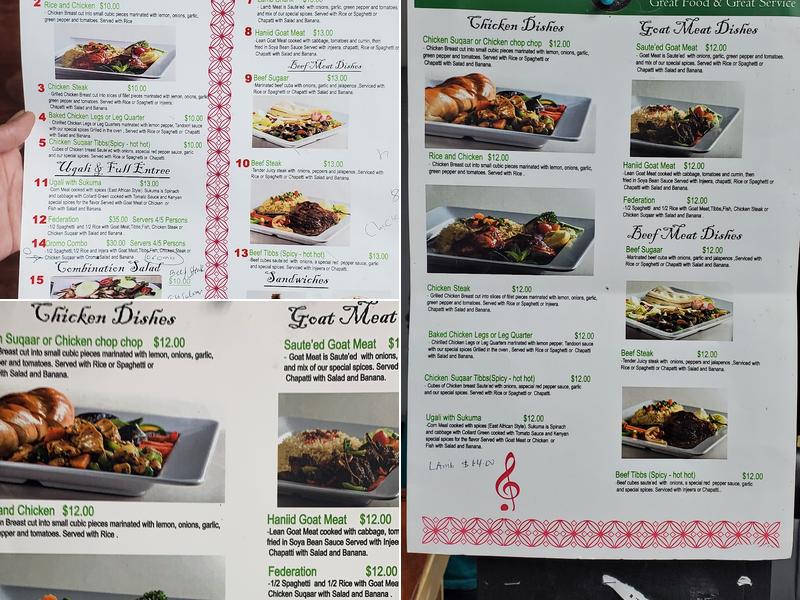 Hamdi Restaurant Menu