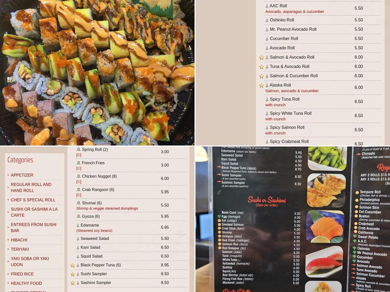 Sakura Express Menu