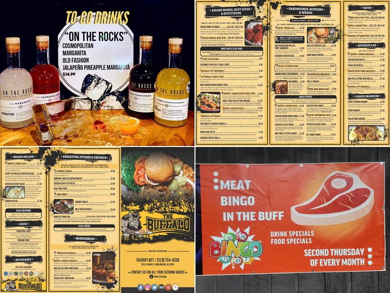 The Buffalo Tavern Menu