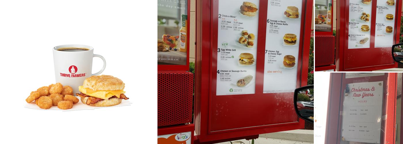 Chick-fil-A Menu