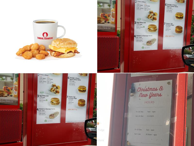Chick-fil-A Menu