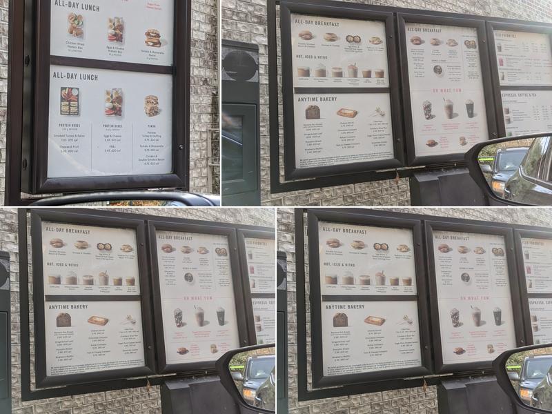 Starbucks Menu
