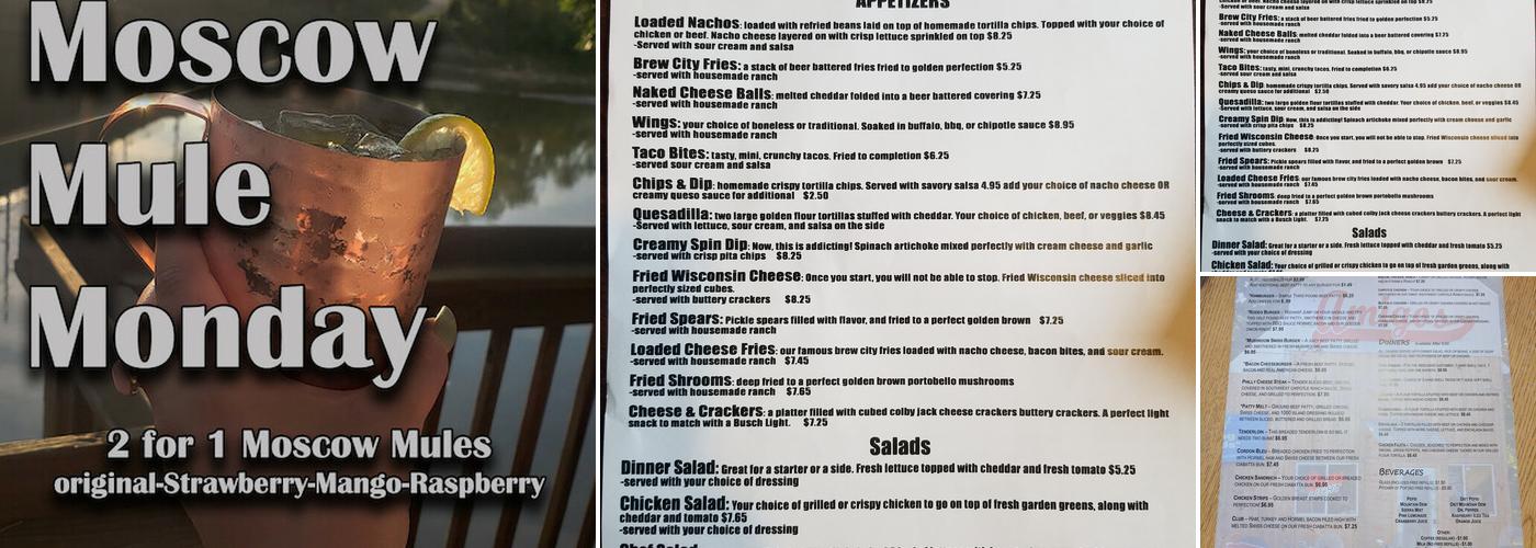Amigos Menu