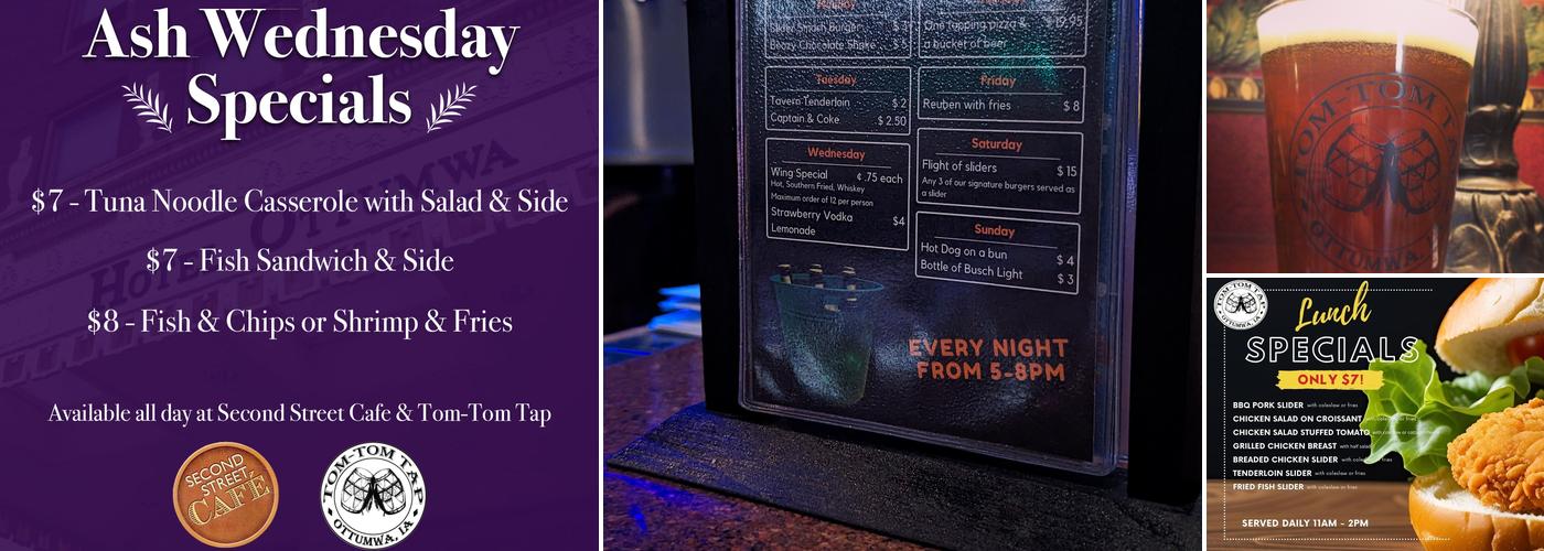 Tom-Tom Tap Menu