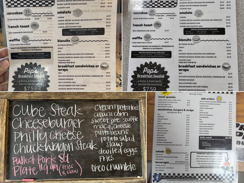 Granny's Kitchen Menu