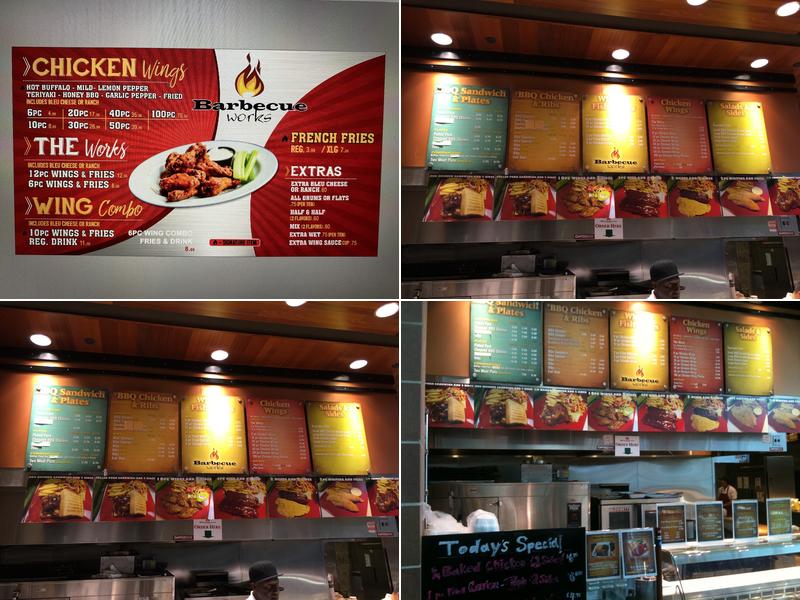 Barbecue Works Menu