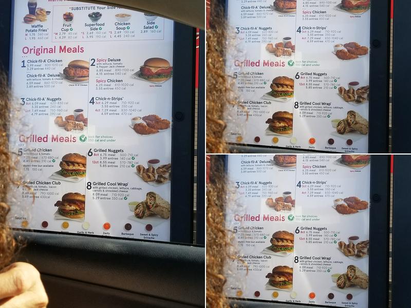 Chick-fil-A Menu