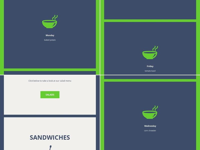 Deckers Express Menu