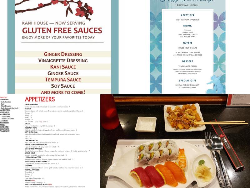 Kani House - Cumming Menu