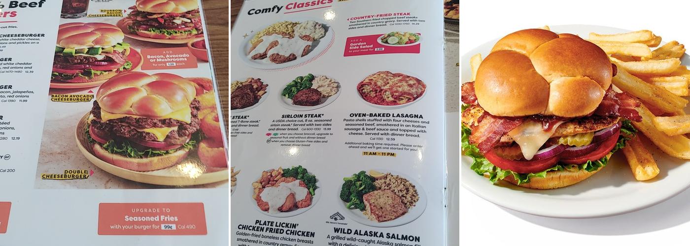 Denny's Menu