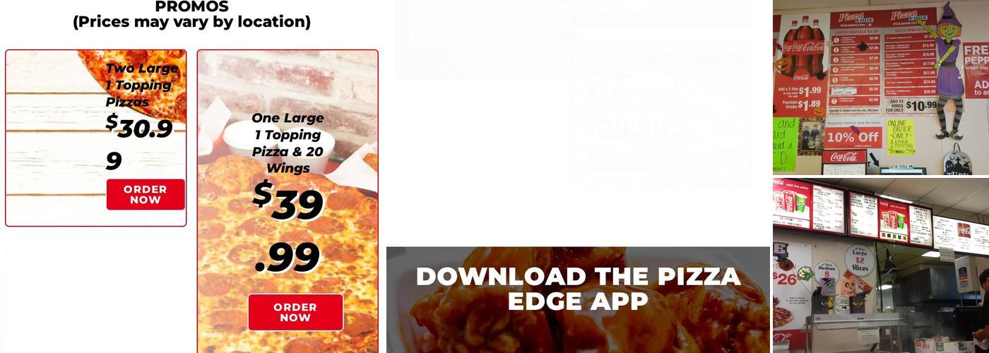 Pizza Edge - Chinle Menu