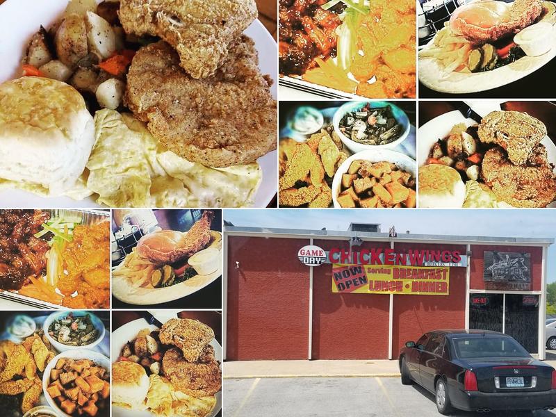 Game Day Chicken Wings Burgers & Fish