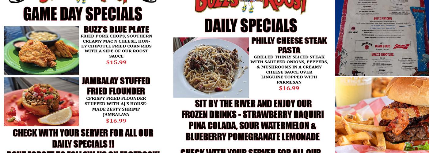 Buzz's Roost Menu