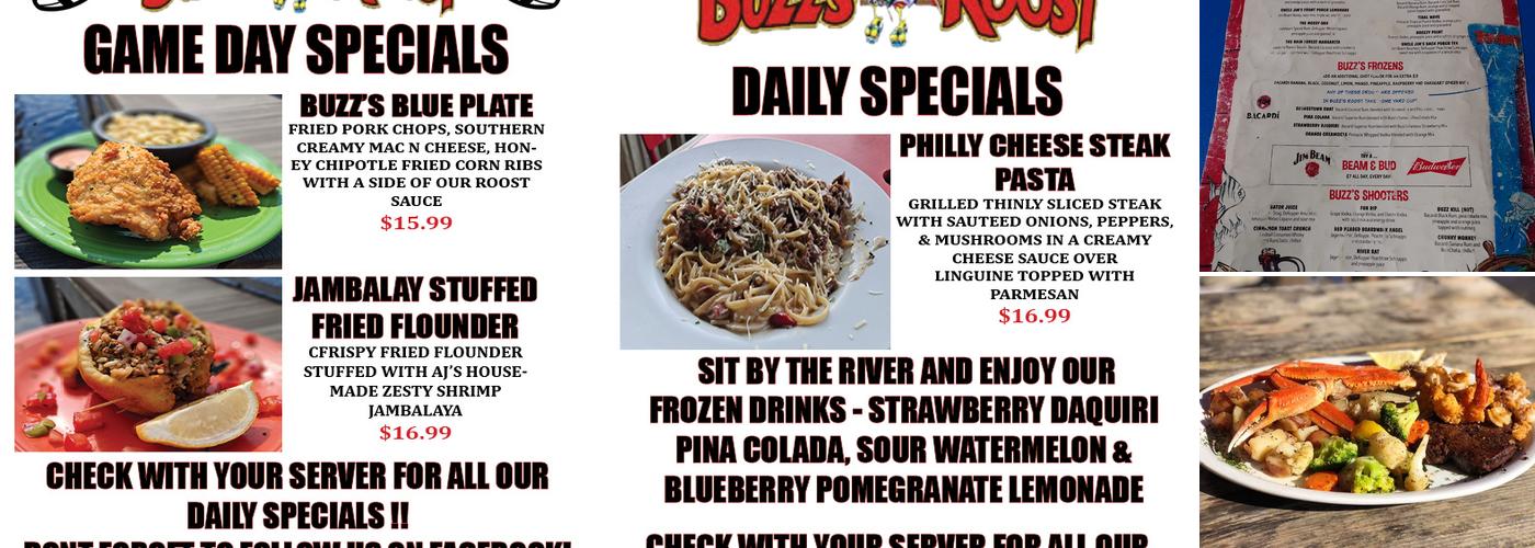 Buzz's Roost Menu