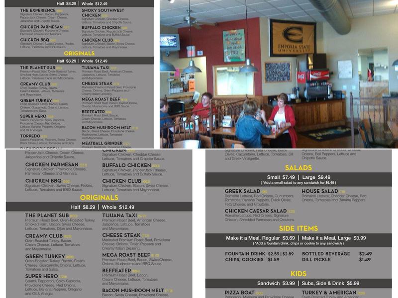 Planet Sub Menu