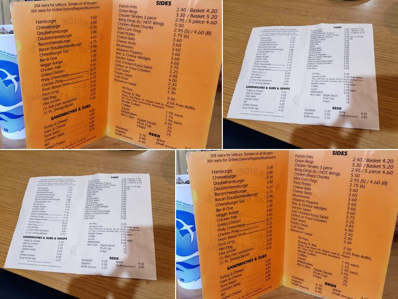 Riverside North Menu