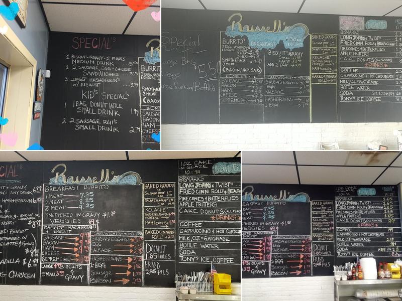 Daylight Donuts Menu