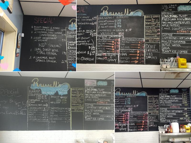 Daylight Donuts Menu