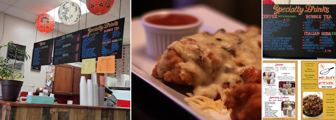 Melanie's Kitchen Asian Cuisine Quinter KS Menu