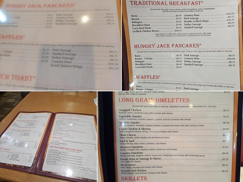 Long Grain Cafe Menu