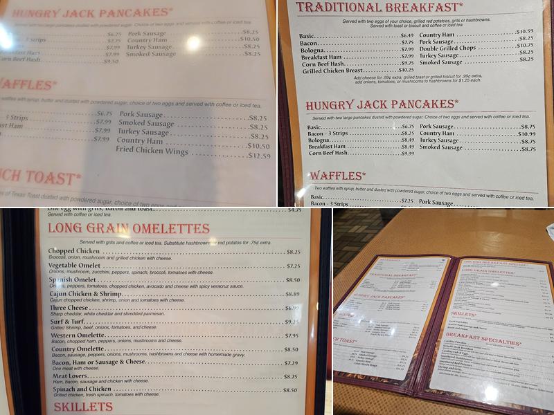 Long Grain Cafe Menu