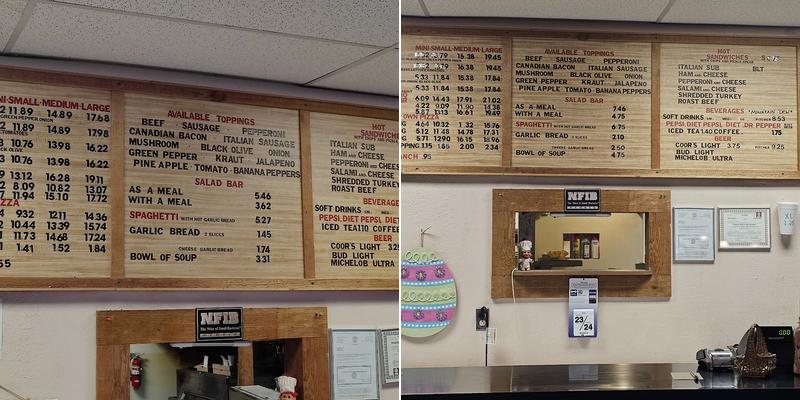 Sideline Menu