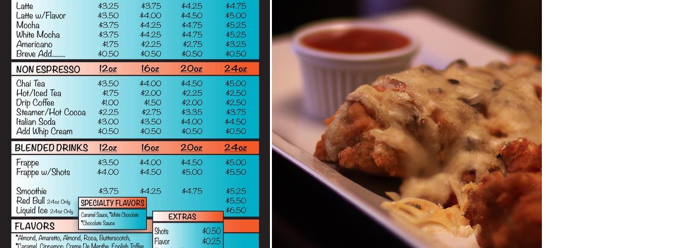 Clark Fork Espresso Menu