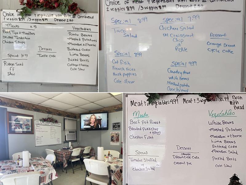 Murray's Restaurant Menu