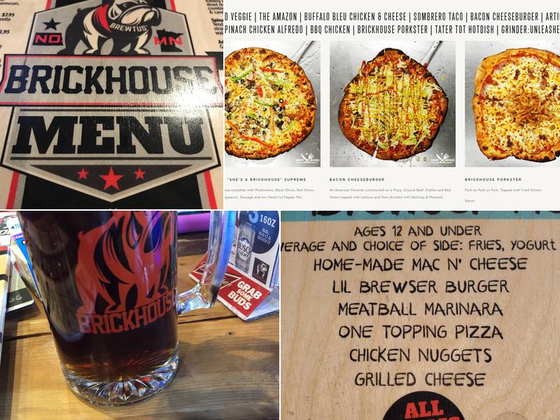 Brewtus Brickhouse Menu