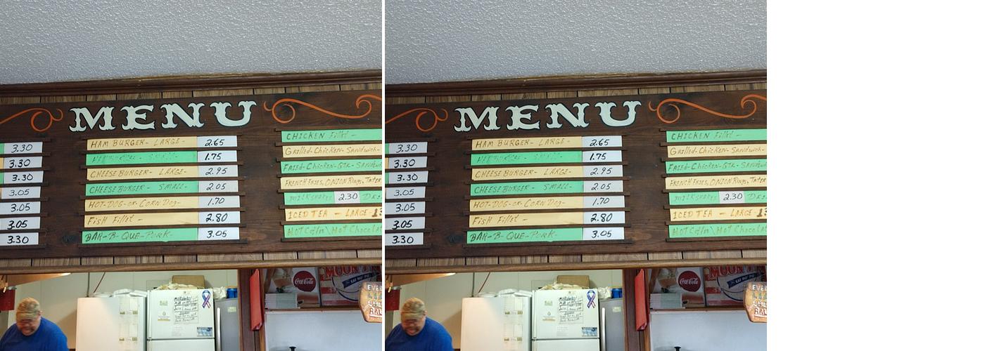 Raley's Quick Eats Menu